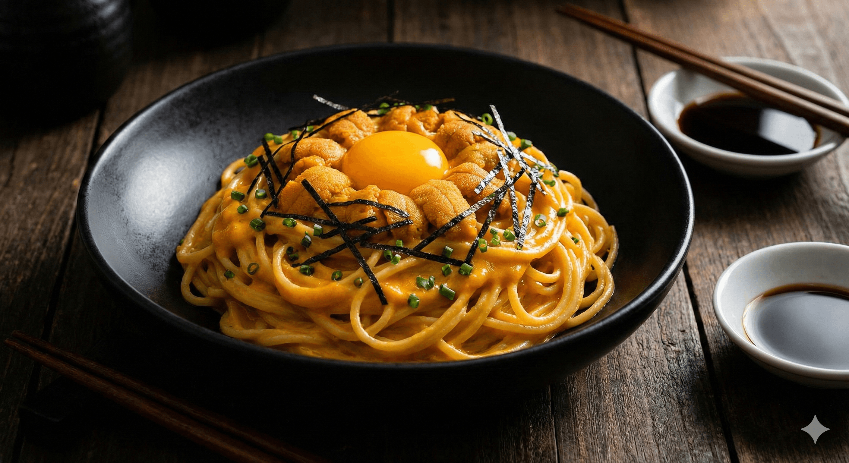 Creamy Uni (Sea Urchin) Pasta